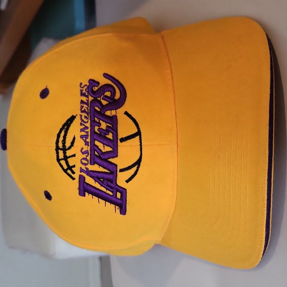 Vtg Los Angeles Lakers Baseball Cap. 80- 90s Era.